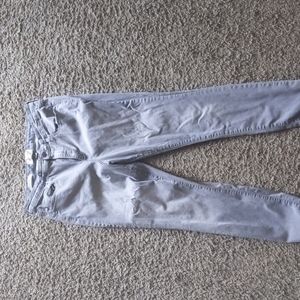 Universal thread grey skinny high rise jeans